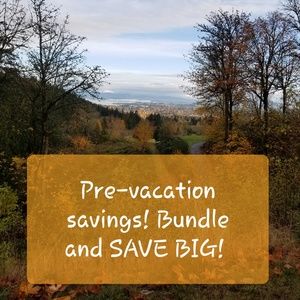 12/31 Vacay! Bundle for major savings!